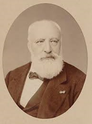 Sepia portrait of composer Victor Frederic Verrimst